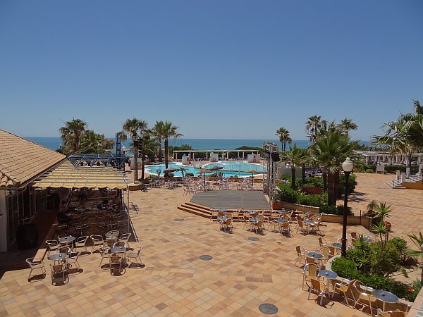 Bar and animation area at Aldiana Andalusien