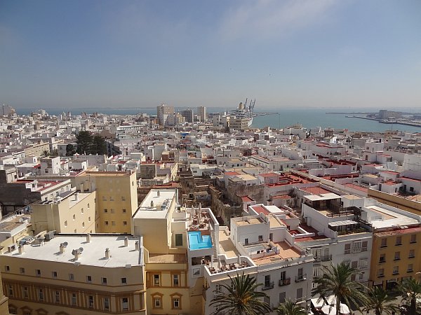 View from Cadiz cathedral