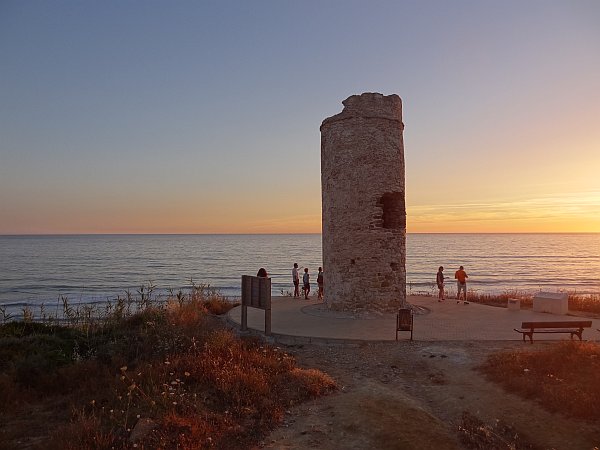 Sunset at La Torre del Puerco, Novo Sancti Petri