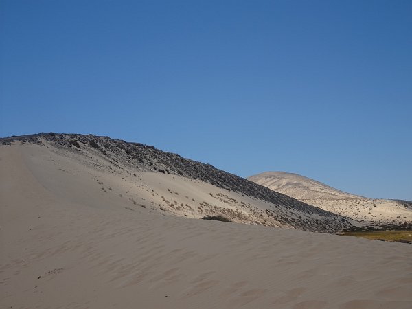 Sand dune near Sotavento lagoon