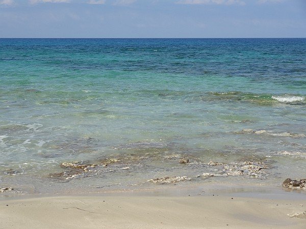 Falassarna beach sea colours