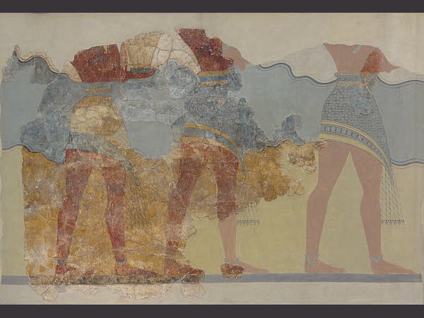 Procession fresco from Knossos