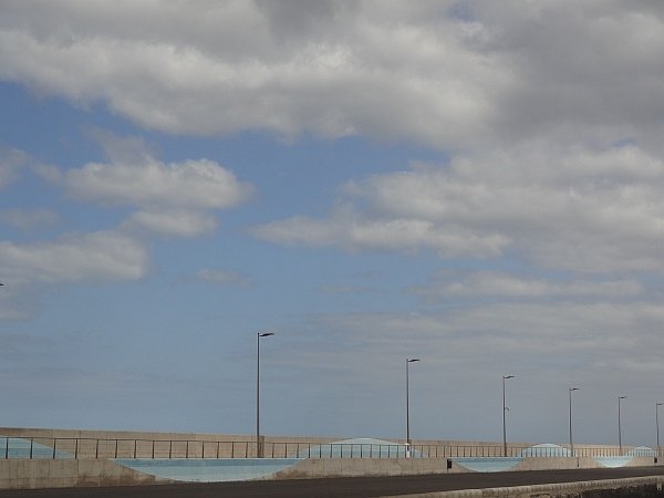 Gran Tarajal harbour wall