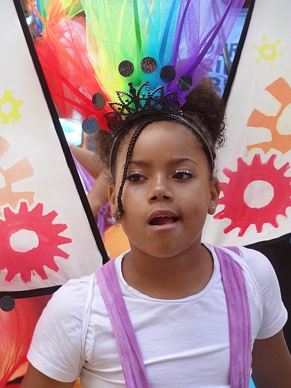 Young Girl at Leicester Caribbean Carnival 2013