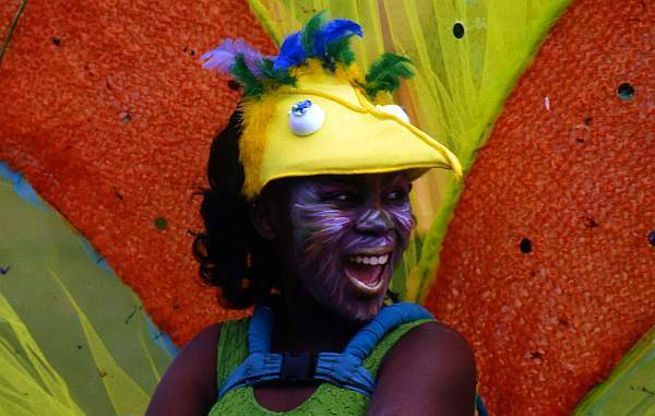 Colourful Caribbean Carnival Costume