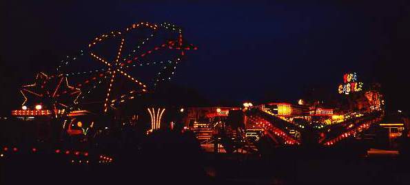 Funfair at Night 1