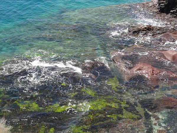 Coastal colours near Playa Mujeres (Playa Papagayo)