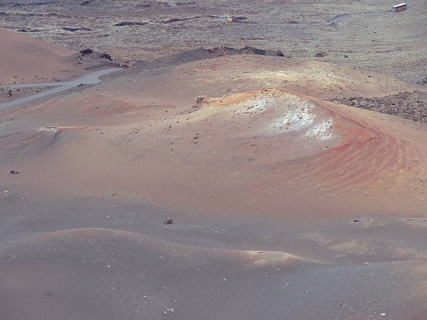 Volcano close up