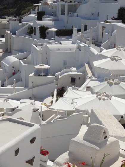 White houses in Oia