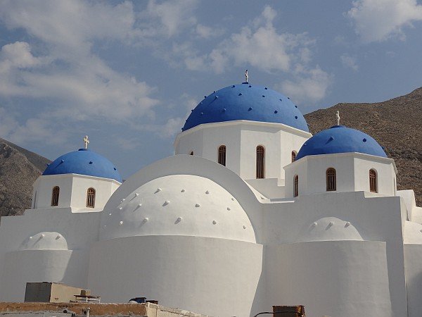 Church of Timios Stavros (Holy Cross) in Perissa