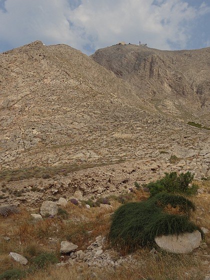 Aghios Ilias mountain from outside Perissa