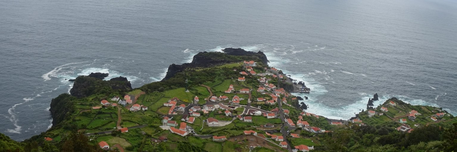 Panorama of Fajã do Ouvidor, São Jorge