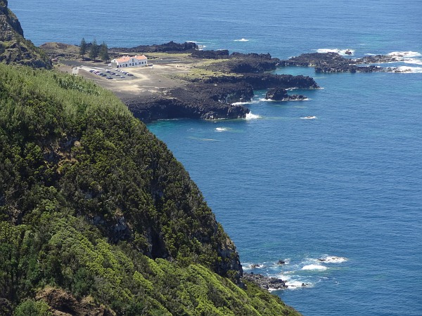 Ponta da Ferraria as seen from Miradouro (viewpoint) da Ponta do Escalvado