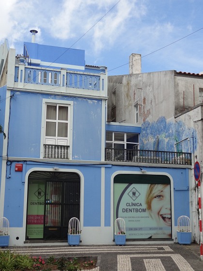 Blue House in Ponta Delgada
