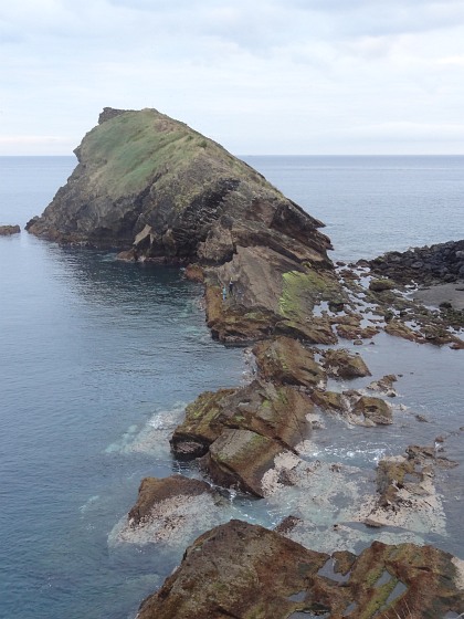 Ilhéu de Rosto de Cão (Dog's Face islet in São Roque)