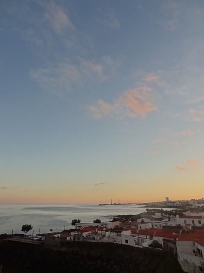 São Roque after sunset from miradouro (viewpoint) do Ilhéu de Rosto de Cão