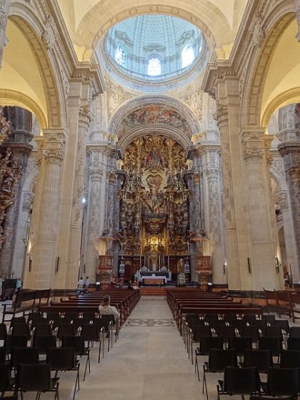 Iglesia del Salvador interior (main altar)