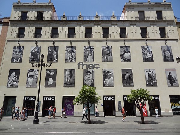 The fnac department store in Sevilla